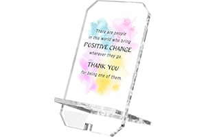 Parxara Appreciation Gifts: Gratitude Gifts for Coworkers, Nurses & Teachers - Desk Decor Phone Holder Stand, 6.8 H x 3.7 W