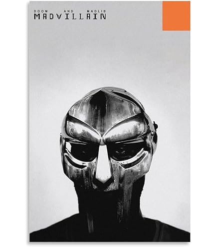 新品 Madvillain / Madvillainy (Poster) Madvillain - Madvillainy - MF Doom - Retro Music Poster