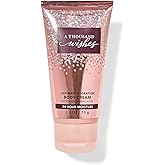 Bath and Body Works Travel Size Body Care - 2.5 Oz 24 Hour Moisture Body Cream (A Thousand Wishes)
