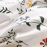 Loussiesd Floral Duvet Cover Set Kids Girls Women Yellow Flowers view 5