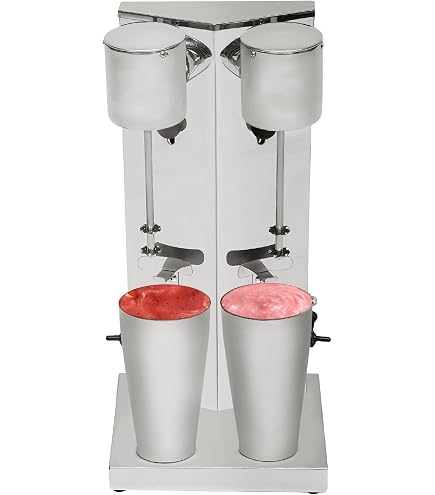 Amazon.com: Dual Head Stainless Steel Commercial Drink Mixer