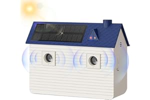 Bsemax Dog Bark Deterrent Devices: Ultrasonic Anti Barking Device for Dogs with 3 Training Modes 50 FT | Solar Dog Barking Deterrent Devices | Stop Barking Dog Device for Indoor (Blue)