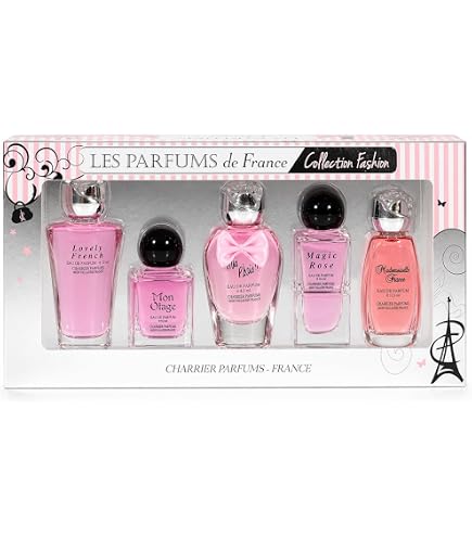 Amazon.com : Charrier Parfums - 5 Eaux de Parfum Gift Set - 'La