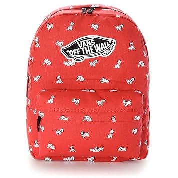 red vans backpack uk