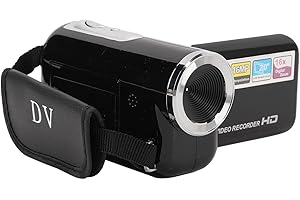 Video Camcorder, 1080P 16MP Video Camera Camcorder with 16X Zoom Anti Shake, 2 Inch Rotatable Screen Portable Video Camera fo