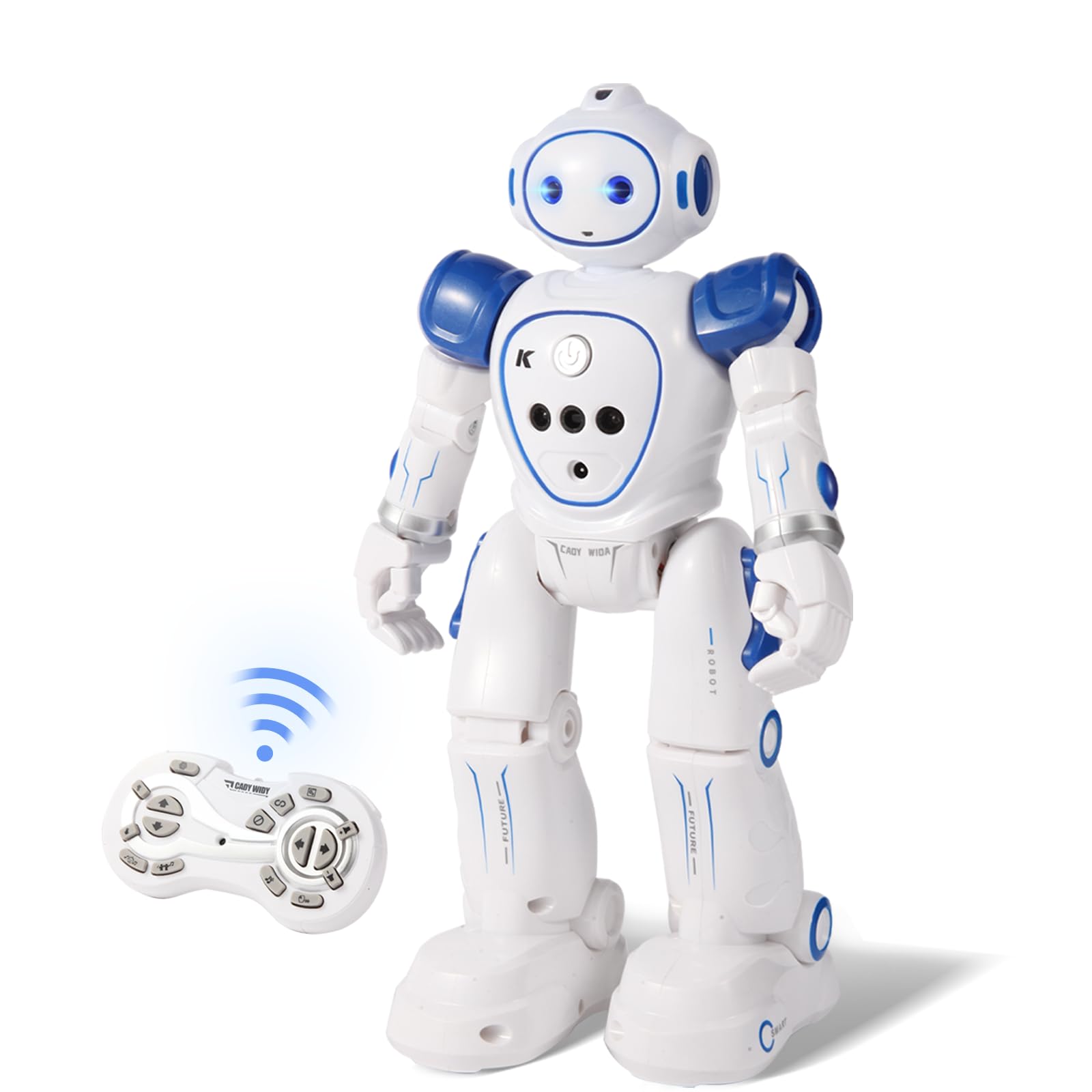 Photo 1 of LENGTOUQ Robots Toy for Kids with Wireless Remote Control and Gesture Sensing, Programmable Walking Singing and Dancing Robots, Easter Gifts Birthday Gifts for Kids Aged 3 4 5 6 7 8 9 Year Old