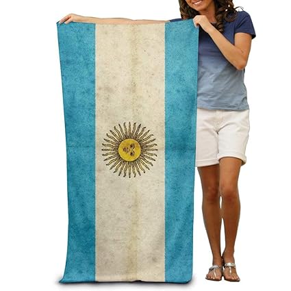 Sula Lit Drapeau Argentine Art Pour Homme Serviette De Plage