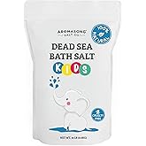 Aromasong Dead Sea Salt for Kids Bath Soak, 19 Lbs. Fine Grain Large Bulk resealable Pack, 100% Pure & Natural