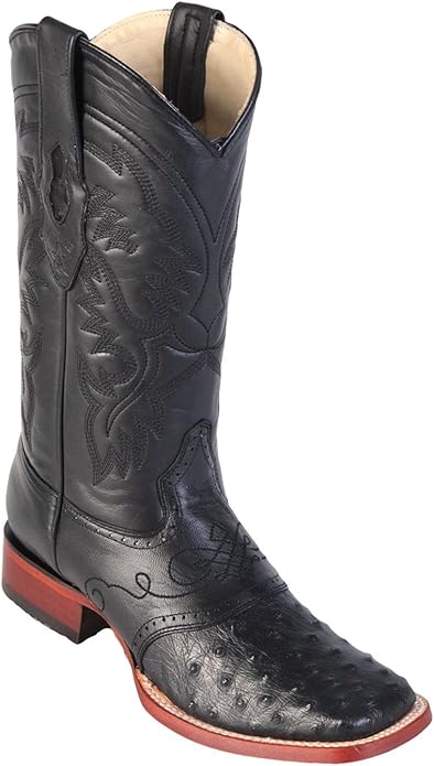 black square cowboy boots