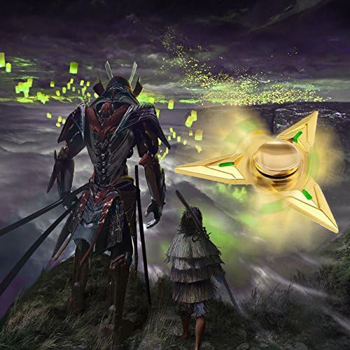 Overwatch 1pc Alloy Finger Spinner Fidget Hand Spinner Fidget Finger Relieve Stress Anime game OW Toy (silver)