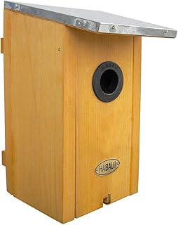 Habau 2975 Nistkasten mit verzinktem Blechdach