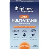Replenza Daily GLP-1 Nutritional Support Supplement, 60 Tablets | Gut Health, Stress Support &amp; Cellular Energy &ndash; Essential Vitamins &amp; Minerals, Daily Wellness