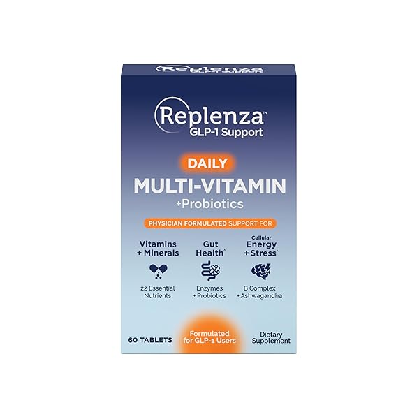 REPLENZA DAILY GLP-1 NUTRITIONAL SUPPORT SUPPLEMENT, ESSENTIAL VITAMINS...