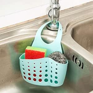 Amazon.com: KBYLIFE Kitchen Sink Shelf Soap Sponge Drain ...