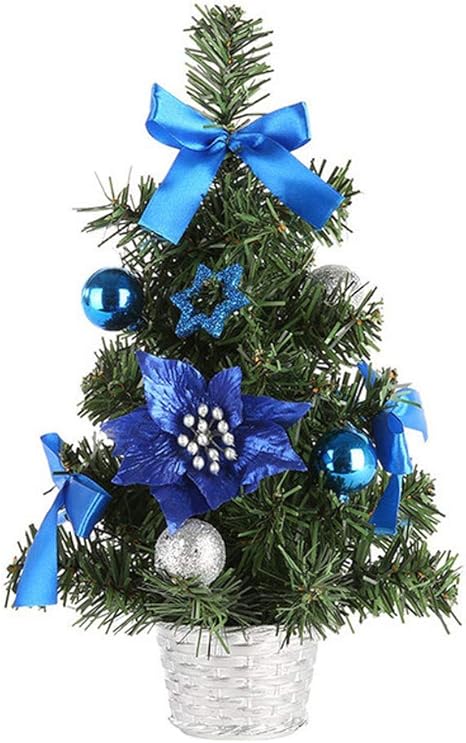 Amazon Co Jp Pulabo 安いです人工クリスマスツリー手作りミニデスククリスマスツリーフェスティバルホームオフィス用ミニチュア ツリークリスマスデコレーション1pcブルーデザインが美しくて簡潔である ホーム キッチン