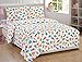 MK Collection 3 pc Twin Size Sheet Set Dinosaurs Blue Green Orange Red White # Dino White New (Twin)