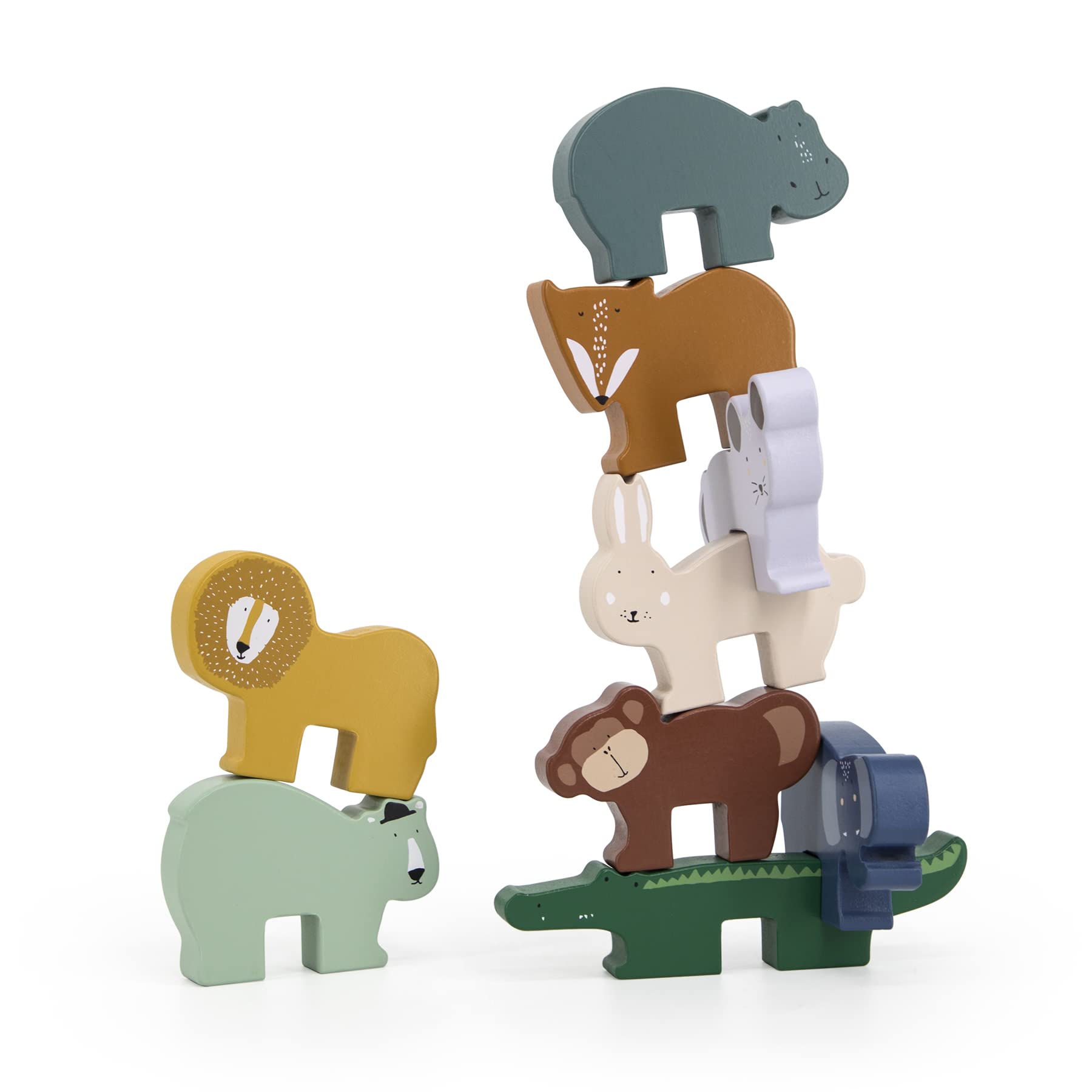 Trixie Animal Stacking Game - FSC Certified Wood - 18m+
