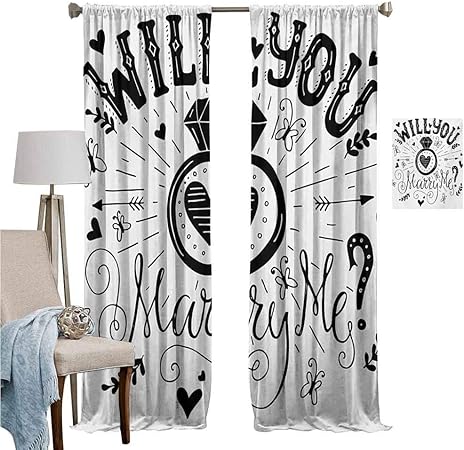 Cortinas decorativas para sala de estar con temática occidental Will