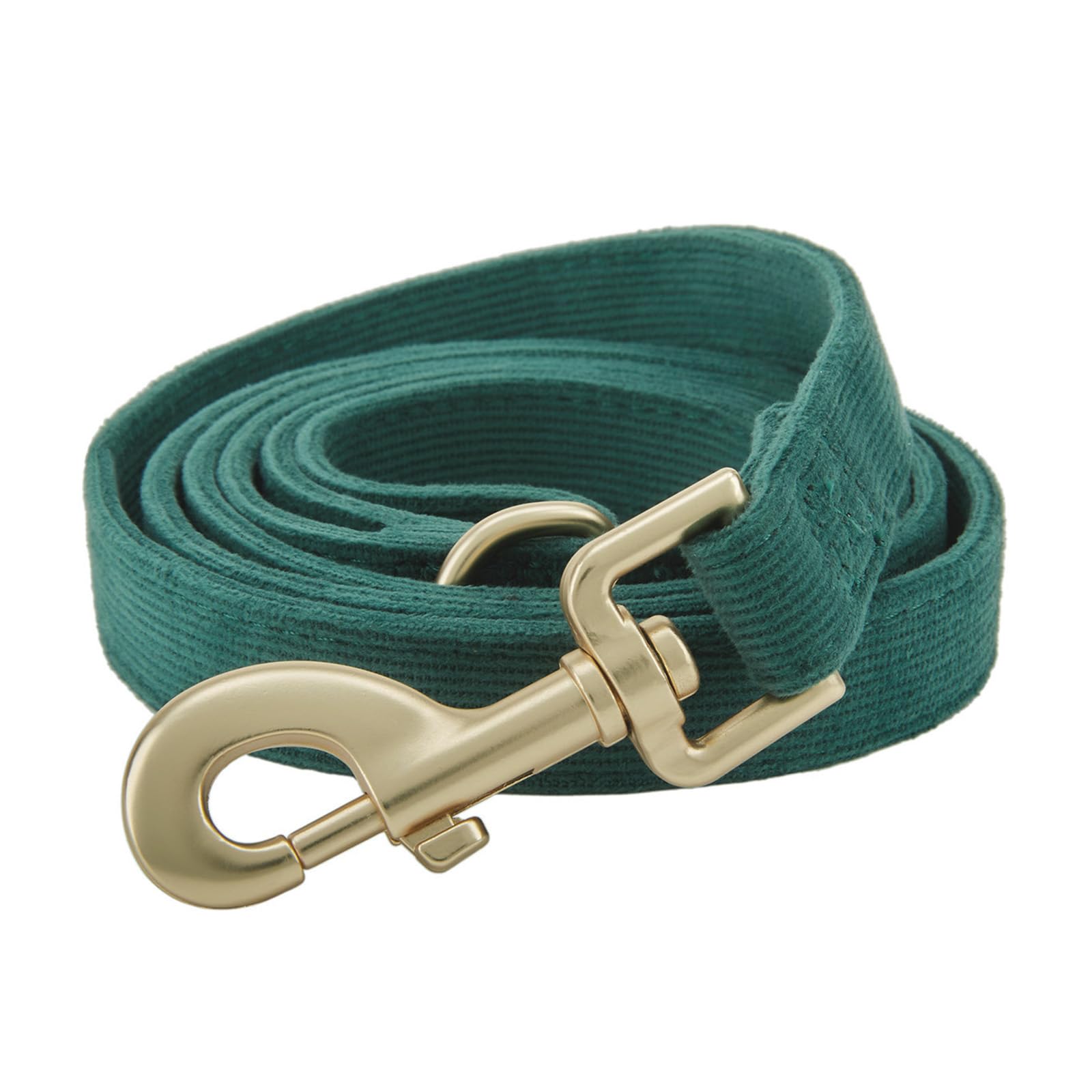 Petiry Soft Dog Lead Small Cotton Corduroy Thick Dog Leash for Puppy Small Dogs,1.5cm x 150cm,Green S — image 1