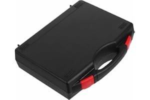 Holibanna Portable Small Hardware Organizer Box with Drill Bit Storage, PP Tool Storage Case for DIY, Crafts,