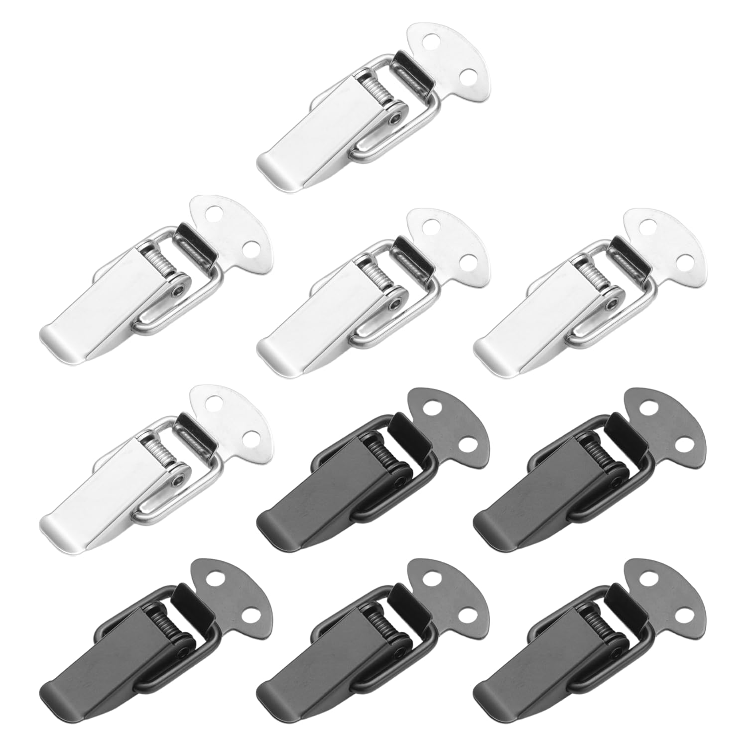 10 Pieces Small Tension Buckle, Tension Buckle, Desktop Connector, Stainless Steel Tension Buckle, Tension Lock Box Closure, Snap Closure, Lever Box Lock