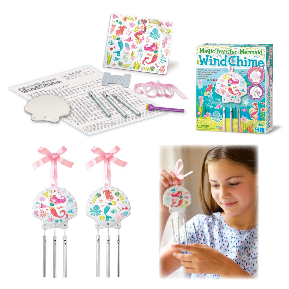 4M Magic Transfer Mermaid Wind Chime