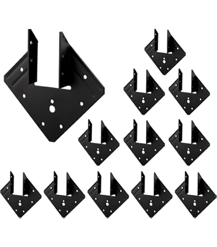 Simpson Strong Tie ABA66Z ZMAX Galvanized 14-Gauge 6x6 Adjustable