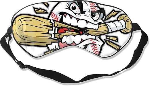 Amazon.com: Huge Special Angry Baseball Logo Double Sided Smooth