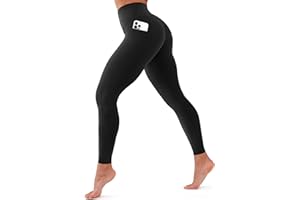 CHARMKING High Waisted Leggings for Women Soft Tummy Control Pants Non See Through Workout Yoga Pants for Running Plus Size