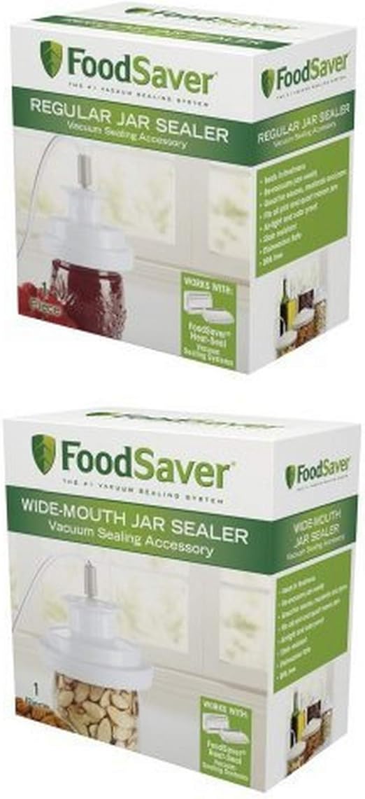 foodsaver jar sealer regular & wide mouth