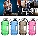 2.2 Litre Water Bottle,BPA Free Half Gallon Water Bottle-Drinking Container Ju -Resin Fitness Bottle for Gym,Dieting,Bodybuilding,Outdoor Sports,Hiking & Office Leisure Fitness