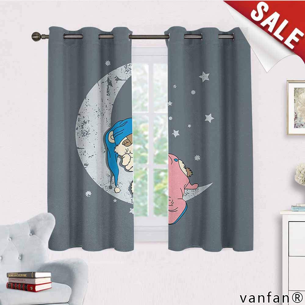 Amazon Com Lqqbstorage Bear Modern Farmhouse Country Curtains