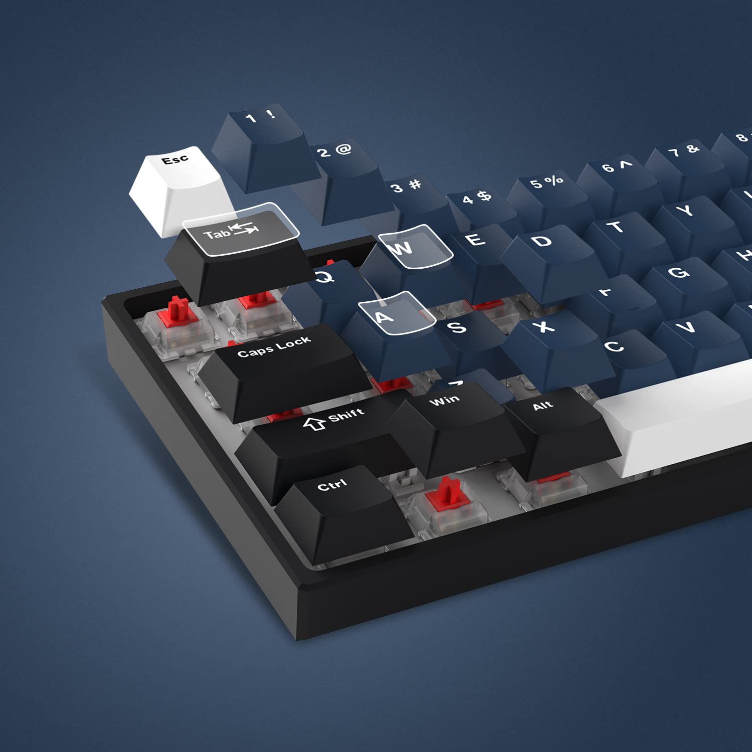 Mua dagaladoo PBT keycaps Set, Cherry Profile keycaps 75 Percent ...