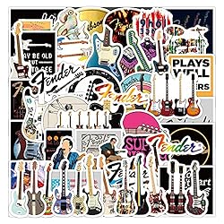 Love Guitar Stickers Fender Electric Guitar