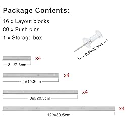 ZAWAGIIK Layout Block System for Stained Glass