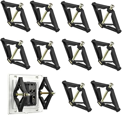 10x Switch Socket Cassette Repairer Support Rod for Type 86 Wall Mount Bottom