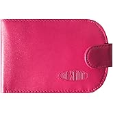 Big Skinny Women's Taxicat Leather Bi-Fold Slim Wallet, Holds Up to 25 Cards