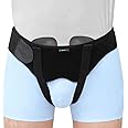 Miracle Stock Hernia Belt Truss for Single/Double Inguinal - Hernia Support Brace for Men for Women Pain Relief Recovery Strap with 2 Removable Compression Pads Upgraded Comfortable Material (Large)