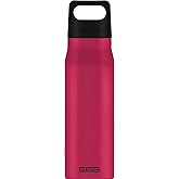 Sigg - Reusable Water Bottle - Explorer Magenta - Leakproof, BPA Free - 18/8 Stainless Steel - 34 Oz