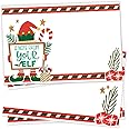 m&h invites Christmas Elf Notes To Kids - Magical Elf Letters For Kids - 50 Count Note Cards From Your Elf