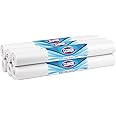 EasyLiner with Clorox Solid Grip Shelf Liner - Easy to Cut & Install for Closet, Pantry, Wire Shelves, Kitchen Cabinets - Non Adhesive Non Slip Shelf Liner - 20" x 6 ft. - 6 Roll Project Pack - White