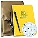 Rite in the Rain Weatherproof Geological Kit: Tan CORDURA Fabric Pouch Cover, Geological Hard Cover Notebook, and an Weatherproof Pen (No. 540F-KIT), 9 x 5.75 x 1.25
