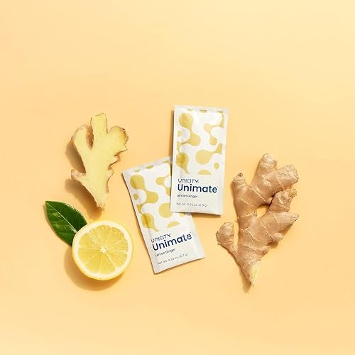 Unicity Unimate Lemon 30sachets Pack with Diamond Bottle Free in