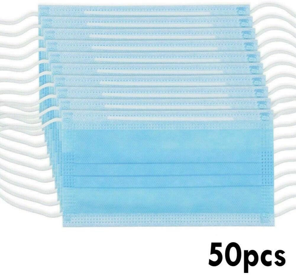 Protective Mouth earloop face 1/10/50Pcs Disposable Anti-Dust Earloop Protective Face