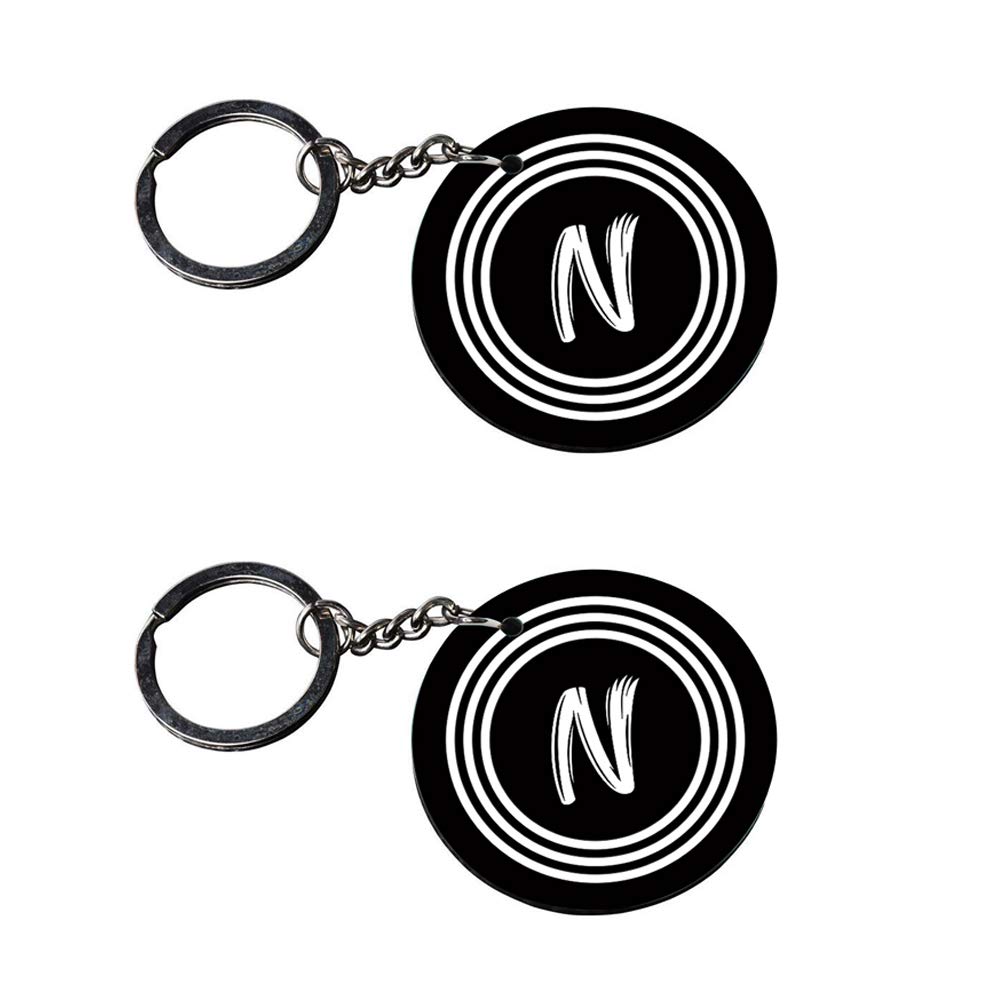 Anuman007 Alphabet N keychain keychain photo customized keychain