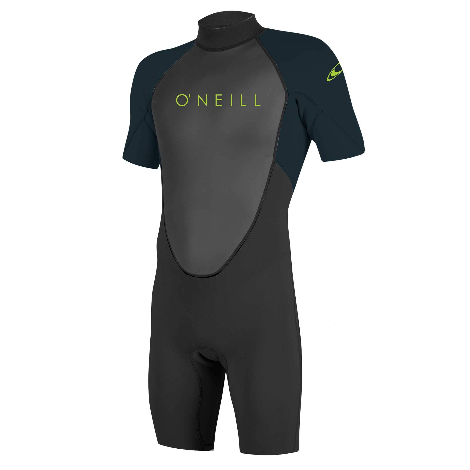 O'Neill Youth Reactor II 2mm Back Zip Spring Wetsuit - Black/Slate, 10 — image 1