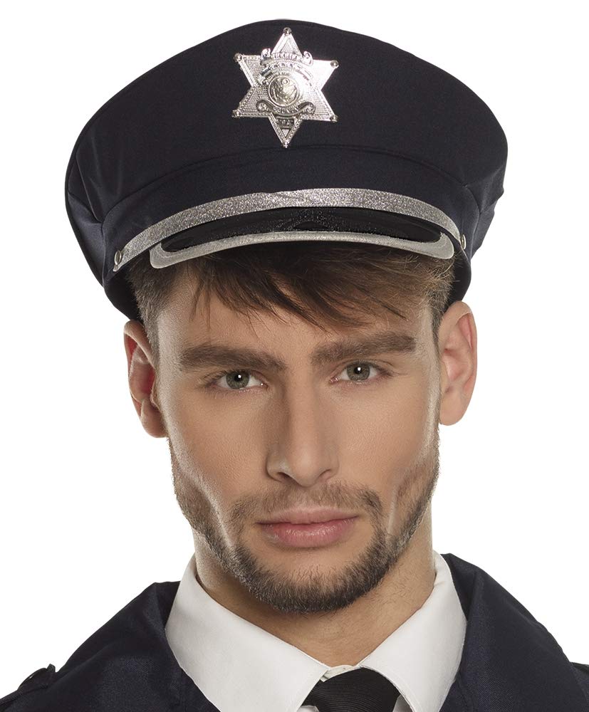 Boland 97049 – Hat Policeman, Headgear, Hat, Sheriff, Deputy, Costume Accessories, Fancy Dress, Carnival, Theme Party, JGA