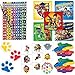 Paw Patrol Party Favor Pack For 24 Perfect to Fill Your Goodie Bags With Paw Pencils, Paw Erasers, Rubber Bracelets, Paw Patrol Stickers, Tattoos, and Exclusive Paw Birthday Pin By Another Dream