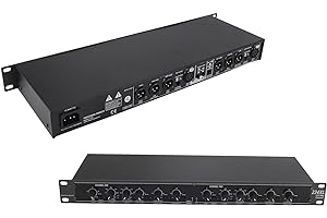 SANPYL 234XL Crossover, Mono 4 Way Crossover for Stage Performance, Provide Premium Sound Crossover and Stereo Effect