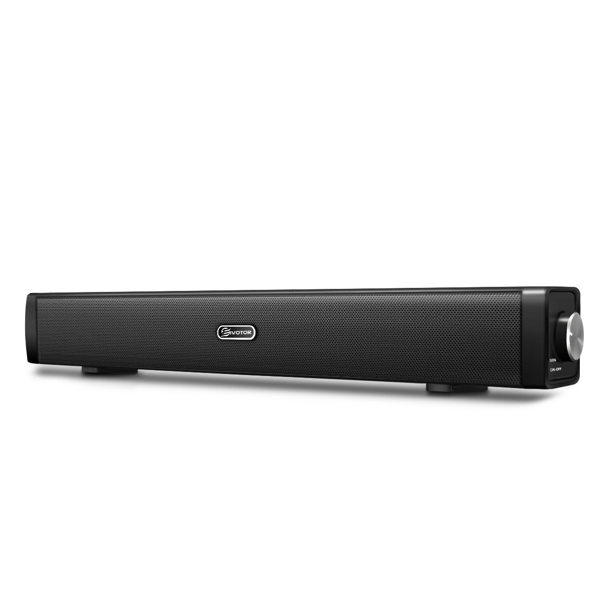EIVOTOR 18'' USB Powered Mini Soundbar Speaker for Computer Desktop